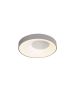 Πλαφονιέρα Οροφής D48x9cm LED 36W 3300lm 3CCT Γκρι Μέταλλο -Ακρυλικό Inlight 42040-Grey
